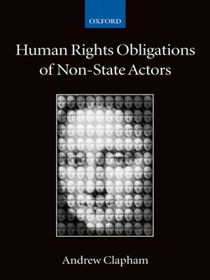 cover image of Human Rights Obligations of Non-State Actors